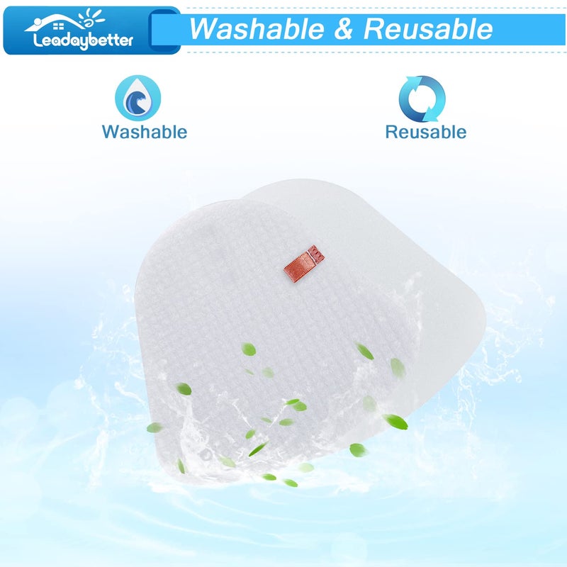 Leadaybetter Filter Replacement for Shark Navigator NV586 NV585 NV580 NV581 NV581Q Powered Lift Away DLX Upright Vacuum Cleaner Filters, Compare to Part # XFFT580 & XHEP580 - Image 5